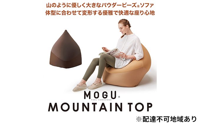 
【MOGU-モグ‐】マウンテントップ〔 クッション ビーズクッション リビングクッション〕
