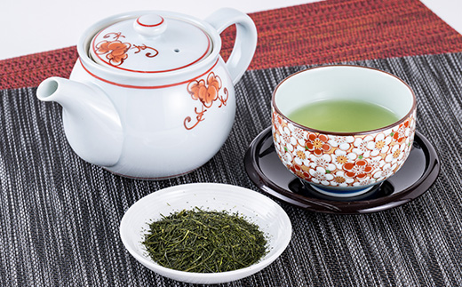 世界農業遺産　静岡の茶草場農法　掛川茶深むし茶・茶師の誉100g袋(タトウ紙入)×3本【配送不可地域：離島・沖縄県】