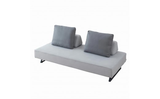 リバティ2 ソファ 180cm 3人掛け ライトグレー【モーブル】【大川家具】