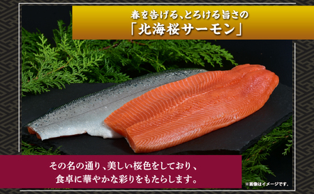 北海桜サーモン 1本活締め 2~3kg 新鮮 刺身 冷蔵 陸上養殖 生食可 桜色 トラウト サーモン 鮭 生鮭 サケ さけ 一本 1匹 一匹 姿 まるごと 国産 北海道産 道産 松前産 産地直送 お取