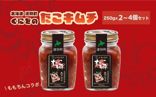 くにをのたこキムチ250g×４個セット