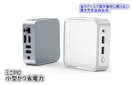 【泉佐野組立】ミニPC（メモリ16GB SSD512GB Intel N150）【Windows11搭載 ミニデスクトップパソコン 小型パソコン オフィスソフト HDMI】