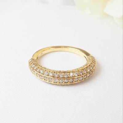 ふるさと納税 甲府市 1.00ctダイヤモンドパヴェリング9005YG |  | 01