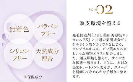 66481_DHC薬用美髪根（びはつこん）トリートメントインシャンプー (医薬部外品)　本体＆詰め替え用 セット MBB056