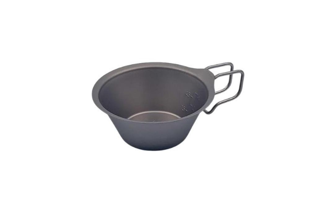 
[TSBBQ] チタンぐいシェラカップ100【 燕三条製 キャンプ用品 アウトドア用品 】 FC010278
