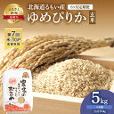 【ふるさと納税】玄米 定期便 6ヶ月 北海道南るもい産 ゆめぴりか 5kg 米 お米 おこめ こめ コメ ご飯 ごはん 6回 半年 お楽しみ 北海道 留萌　【定期便・ 留萌市 】