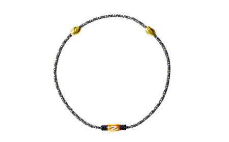 【Sサイズ】ザオラル・リカバリーネックレス　BK/GD |横浜市横浜市 回復力向上 パフォーマンスアップ