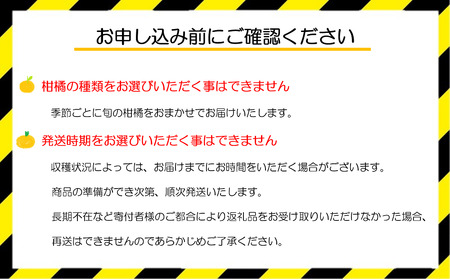 ①自然塾　季節の柑橘詰合せ【1回】