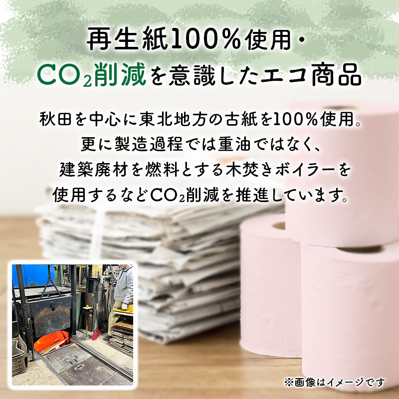 【3ヵ月毎 計4回お届け 定期便】トイレットペーパー ディジーアロマ 12R ダブル （25ｍ×2枚）×8パック 96個 ×4回 日用品 消耗品 114mm 柔らかい 香り付き 芯 大容量 トイレット
