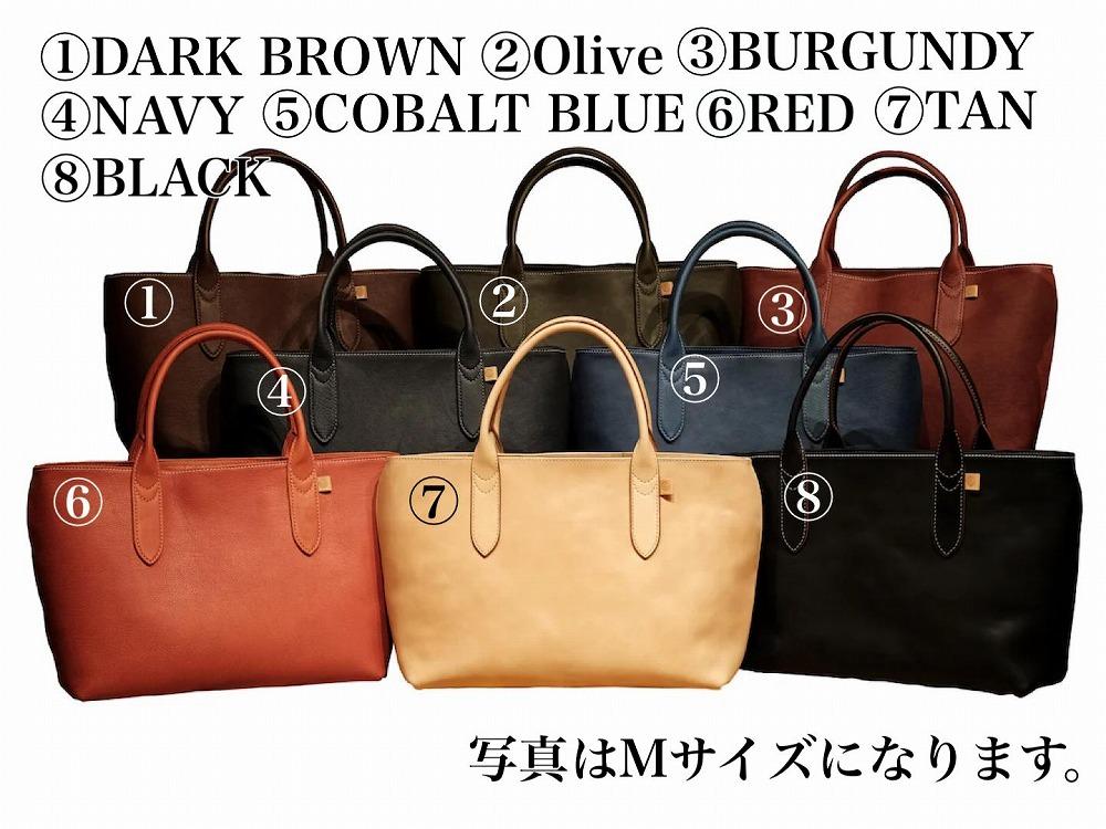 天神ワークス トートバッグTT01L【DARK BROWN】