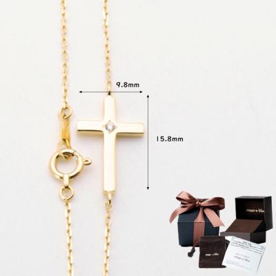 ふるさと納税 岐阜市 18金 クロス ダイヤ ブレスレット レディース |  | 03