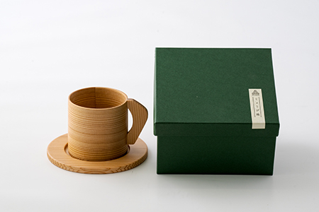 【大館曲げわっぱ】カップ 【配送日指定不可】　115P6012