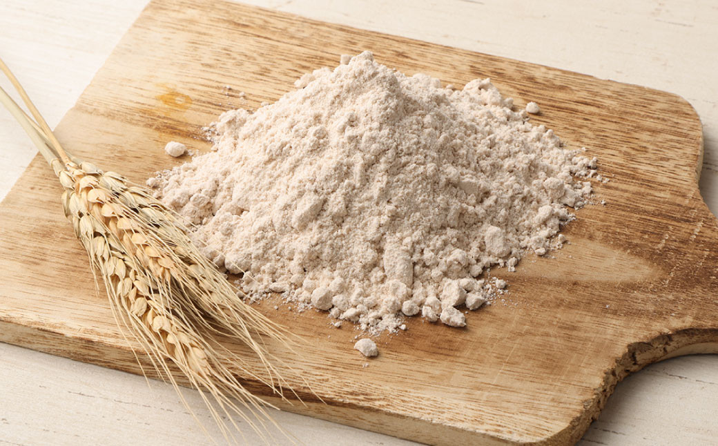 【3ヶ月定期便】北海道産 春よ恋（全粒粉） 5kg（1kg×5袋） 計15kg