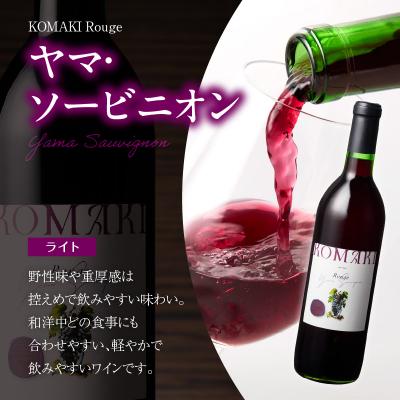 ふるさと納税 小牧市 小牧ワイナリ― 赤ワイン2本飲み比べセット(小牧産ぶどう100%使用) [026A08] |  | 01