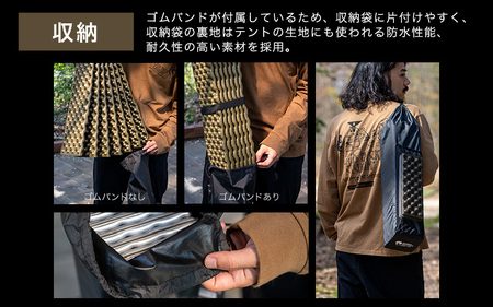 SUNDAY MOUNTAIN OCM アウトドアコンフォートマット 1枚 ブラウン 【スリーピングマット 防災 R2.1 シート クッション 折り畳み 軽量 コンパクト レジャー キャンプ アウトド