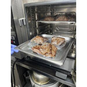鳥取和牛のオーブン焼き（450ｇ）特製燻製ソース付＆鳥取和牛たっぷり手ごねホテルハンバーグ茸ソース（150g×６袋）