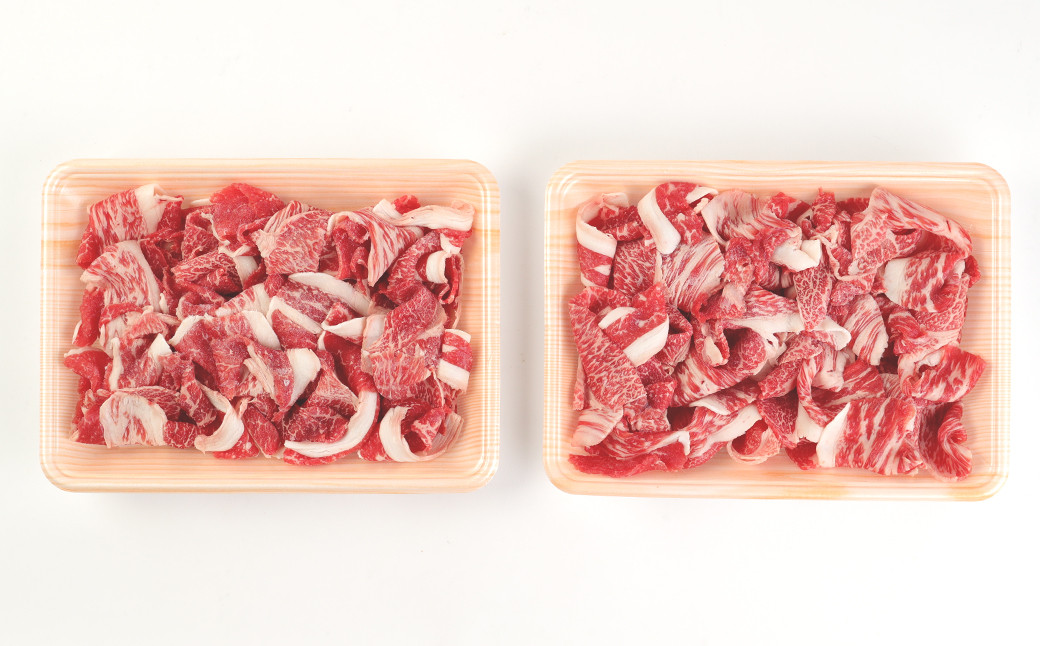 くまもと黒毛和牛切落し 600g（300g×2パック）