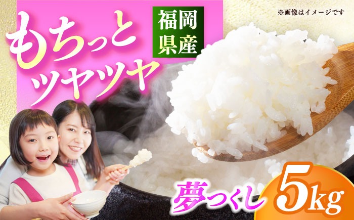 【令和7年産】果物屋さんが選んだ米 夢つくし 5kg 《築上町》【南国フルーツ株式会社】 米 白米 お米 ブランド米[ABET008]