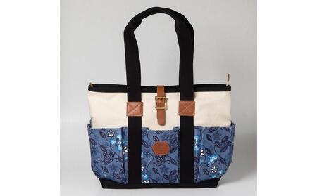 琉球帆布 アートクラフトマンバッグ 【ふくふくシークヮーサー】