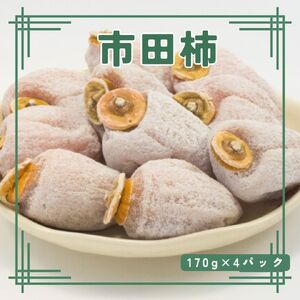 【数量限定】年内発送　市田柿　170g×4パック