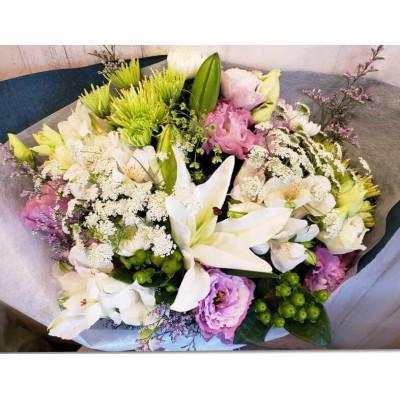 ふるさと納税 盛岡市 季節のお花　仏花用花束 Bタイプ(1対)