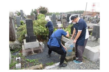 墓掃除 墓守代行サービス 毎月×12ヶ月 | 墓掃除 福島県 南相馬市