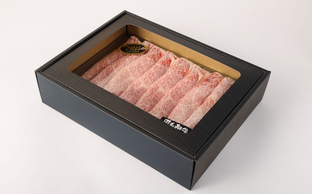 くまもと黒毛和牛 すき焼き 500g ギフトBOX入り