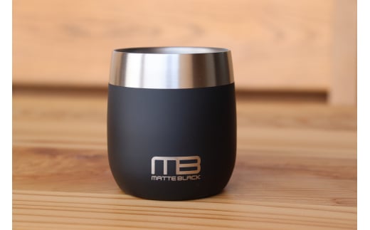 18-8ステンレス 二重構造 マットブラック フリータンブラー FC011159