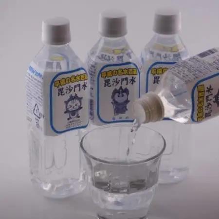 【毎月定期便】毘沙門水　ミネラルウォーター　平成の名水百選　500ml×24本(1ケース)全3回【4087732】