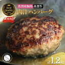 【ふるさと納税】【年内発送！】佐賀の肉汁 ハンバーグ 150g×8個(1.2kg) 佐賀産豚肉×佐賀牛 佐賀牛 肉汁 国産 無添加 手ごね 冷凍 絶品 簡単 アレンジ さがぎゅう 年内お届け 年内配送 N14-7