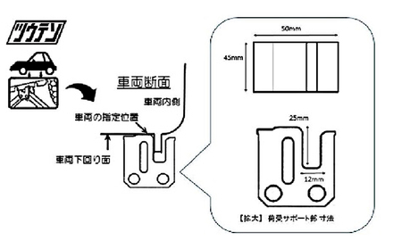 ジャッキ ツウテン パンタグラフジャッキ PJ1400 工具 ジャッキ
