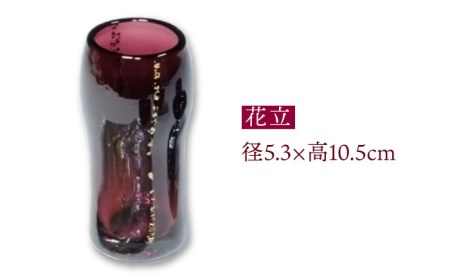 【美濃焼】仏具 5点セット ガラスの佛具 『パープル』 多治見市/佐々木陶器  仏具 セット モダン シンプル 法具 仏壇飾り 手作り お供え 飾り インテリア おしゃれ 個性 上品 上質 手作り 贈