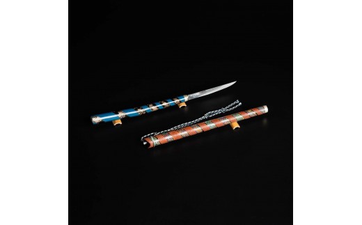 
            琉球刀子型レターオープナー 作品名【古（いにしえ）を想って】
          