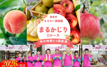 No.2364まるせい果樹園 【定期便4回】まるかじりDコース【2026年発送】