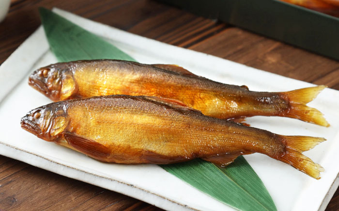 【鮎の甘露煮】無憂舘 鮎の甘露煮５尾入り【手作り あゆ 鮎 あゆの甘露煮 料亭の味 老舗 広島県 福山市】 [BAEE004]