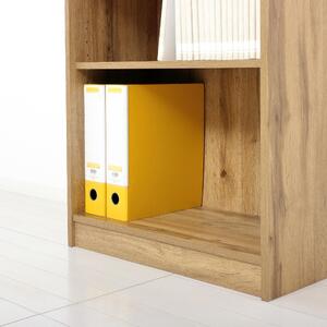 らくらく組立 文庫本棚W600 ナチュラル