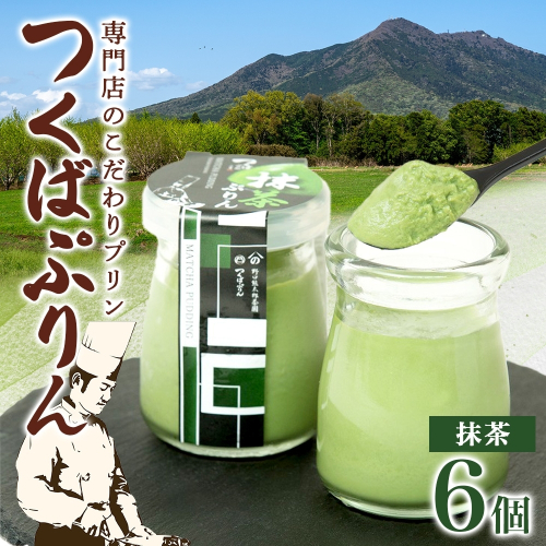 つくばぷりん 抹茶ぷりん 6個 冷凍 プリン ぷりん 抹茶 まっちゃ 茶 お茶 スイーツ 贅沢 洋菓子 おやつ 冷菓 ご褒美 デザート 専門店 和スイーツ 人気 グルメ お取り寄せ ギフト プレゼント 贈り物 贈答品 化粧箱 つくば 冷凍 送料無料 ふじ屋 茨城県 桜川市 [EW003sa]