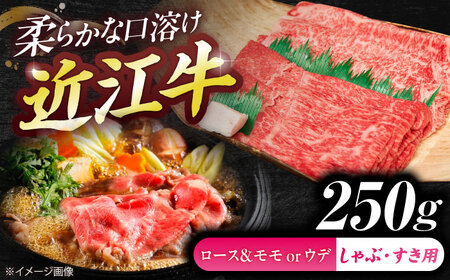 近江牛ロース＆モモ・ウデ(すき・しゃぶ)250g BIBE083 近江牛