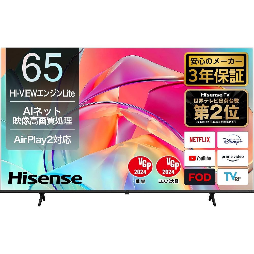 65インチ　4K液晶スマートTV　65E6K