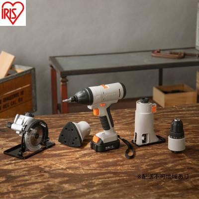 ふるさと納税 大河原町 マルチギア 充電式ドリルドライバーセット18V JM18DRS アイリスオーヤマ[53753370]