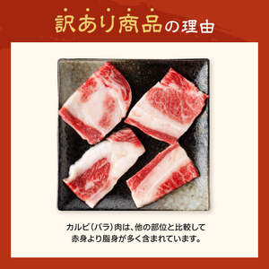 【令和8年6月発送】【訳あり】 宮崎牛カルビ焼肉＆塩だれ牛タン　計700g 【 肉 宮崎牛 カルビ 牛肉 牛たん たん 厚切り 塩ダレ 塩だれ タン 味付き BBQ 焼肉 焼き肉 焼くだけ おかず 簡