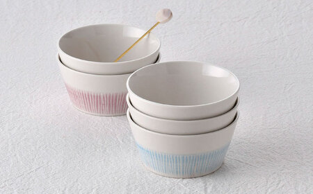 【波佐見焼】ボウルセット カラフル オリジナルセット 10点【西日本陶器/陶芸ゆたか】[NB151]