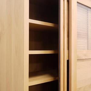 80 カップボード ハッピー Aタイプ＜WH色＞