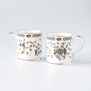 食器 カップ マグカップ ペア セット ペアマグセット NARUMI 三重ナルミ ナルミ 鳴海製陶 鳴海 ブラックミラノ ギフト プレゼント ボーンチャイナ おしゃれ ギフト プレゼント 三重 伊勢志