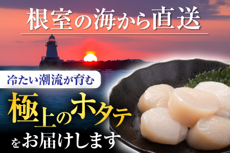 \漁業者応援品/【北海道根室産】お刺身帆立貝柱350g A-42098