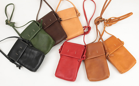 Native Creation 本革ポシェット NC3414V 全7色 栃木レザー CAMEL