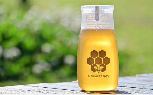 MINOKAMO HONEY はちみつ 2本（300g×2） 合計600g｜ 藤井養蜂 蜂蜜 非加熱 百花蜜 国産 甘味料 美濃加茂市