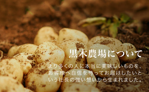 【令和７年産予約受付！】黒木農場　じゃがいも（男爵・北あかり）計10kg[010-209]
