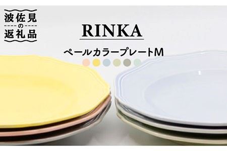 【波佐見焼】RINKA プレート M ペールカラー6点セット 食器 皿 【藍染窯】 [JC42]  波佐見焼