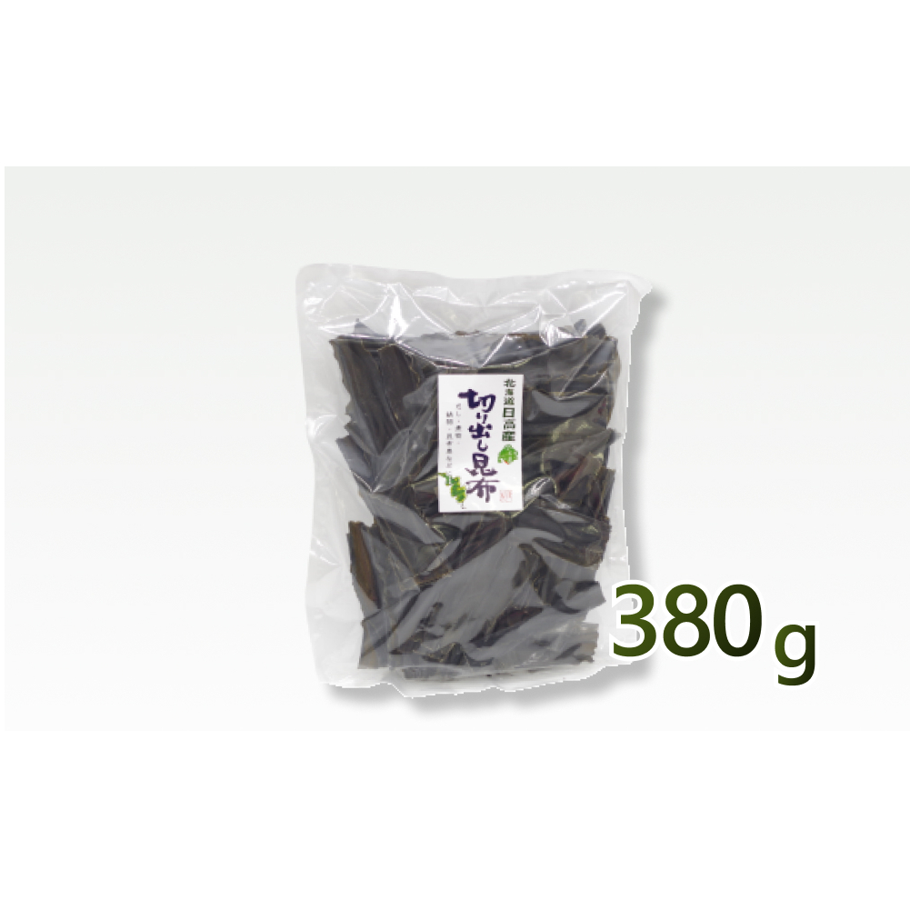 大容量 北海道産 日高昆布 切出し 昆布 380ｇ_イメージ2